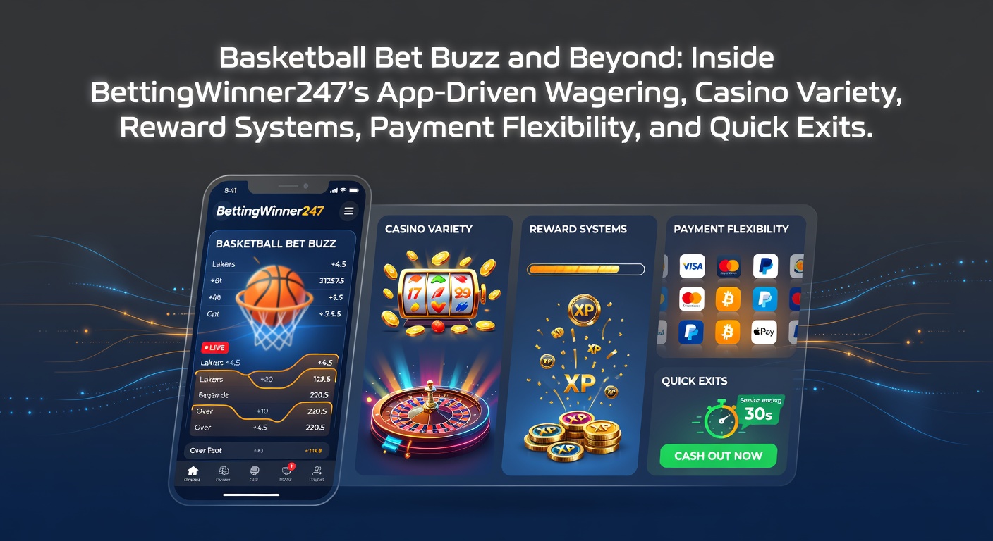 Mobile app interface on BettingWinner247 displaying live basketball odds and betting slips during an NBA matchup
