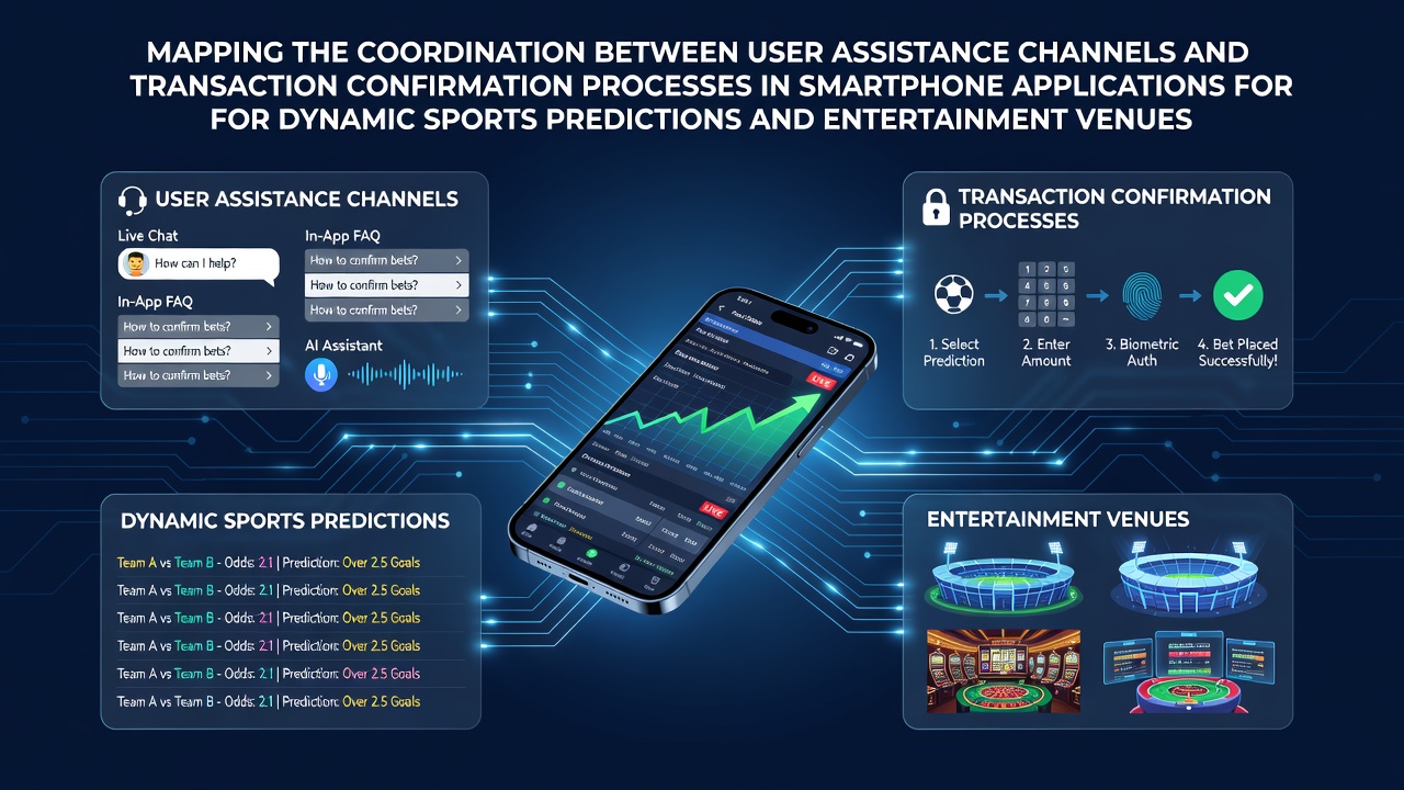 Smartphone screen displaying integrated user support chat and real-time transaction confirmation in a sports prediction app interface