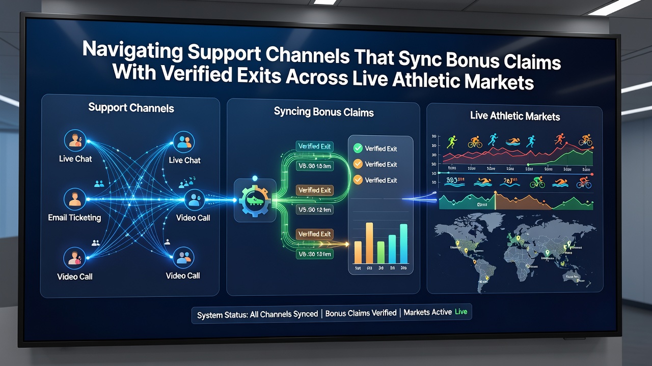 Support dashboard displaying synchronized bonus claims and withdrawal verification for mobile users in sports and casino sections