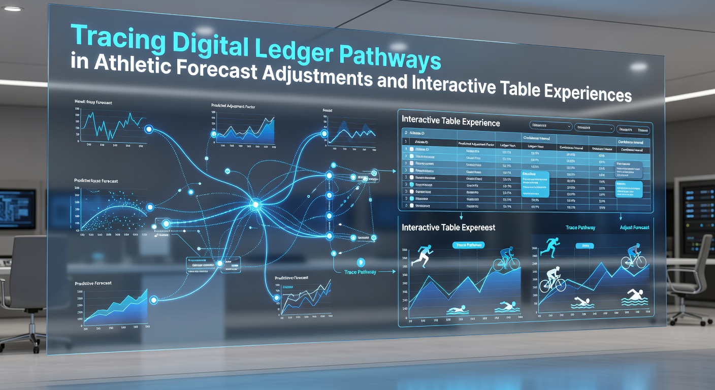 Interactive table experiences showing real-time ledger entries during live athletic and casino sessions